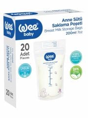 Wee Baby Anne Sütü Saklama Poşeti 20 Ad