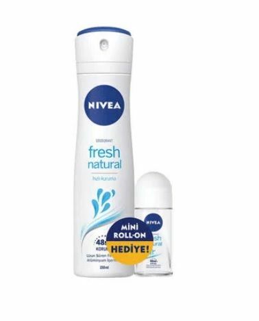 Nivea Fresh Kadın Deodorant 150 Ml + Roll-On 25 Ml Hediyeli