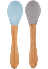 Oioi Mama Kaşığı 2'li Mineral Blue-Powder Grey