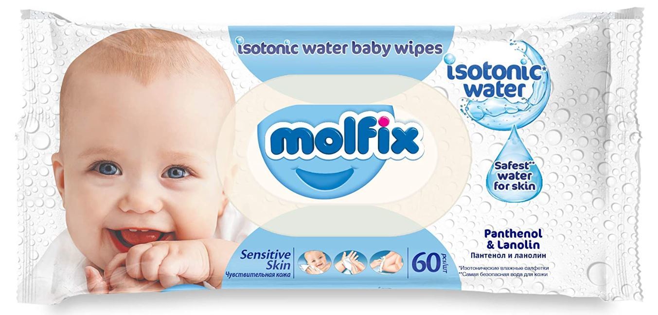 Molfix Islak Bebek Havlusu İzotonik Sulu Hassas Ciltler
