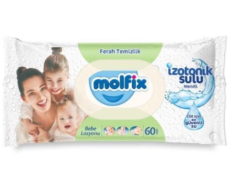 Molfix Islak Bebek Havlusu İzotonik Sulu Ferah Temizlik