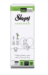 Sleepy Natural Bebek Bezi 6 Numara 40'lı