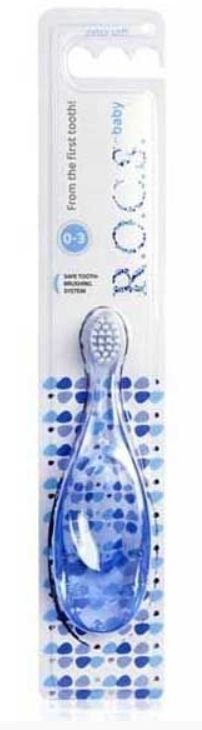 Rocs Diş Fırçası 0-3 Yaş Mavi