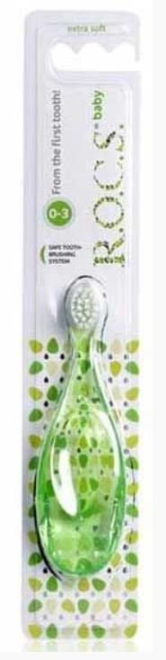 Rocs Diş Fırçası 0-3 Yaş Yeşil