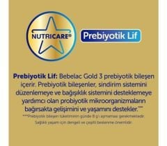 Bebelac Gold 3 Devam Sütü 800 gr