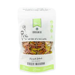 Organik Karışık Sebzeli Tam Buğday Dirsek Makarna 200 GR