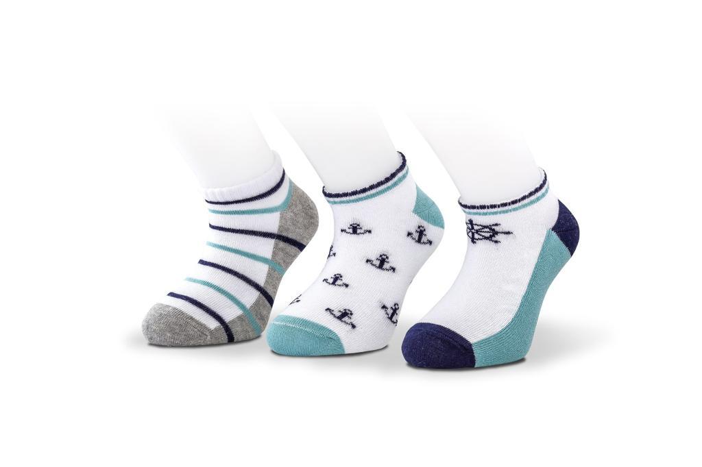 Organik Çocuk Çorabı 3-4 Yaş Marine Yeşil Dümen