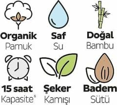 Sleepy Bio Natural 3 Numara Midi 42'li Bebek Bezi