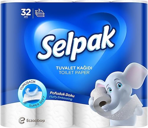 Selpak Tuvalet Kağıdı 32'li