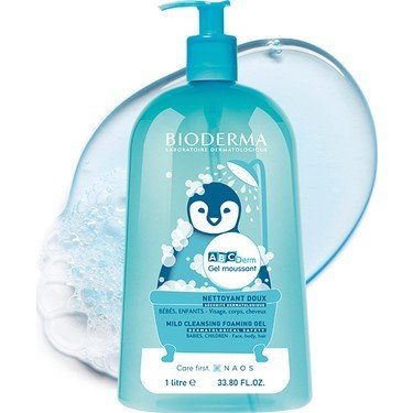 Bioderma ABCDerm Foaming Cleanser 1 L