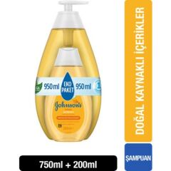 Johnson's Baby 750 ml + 200 ml Bebek Şampuanı