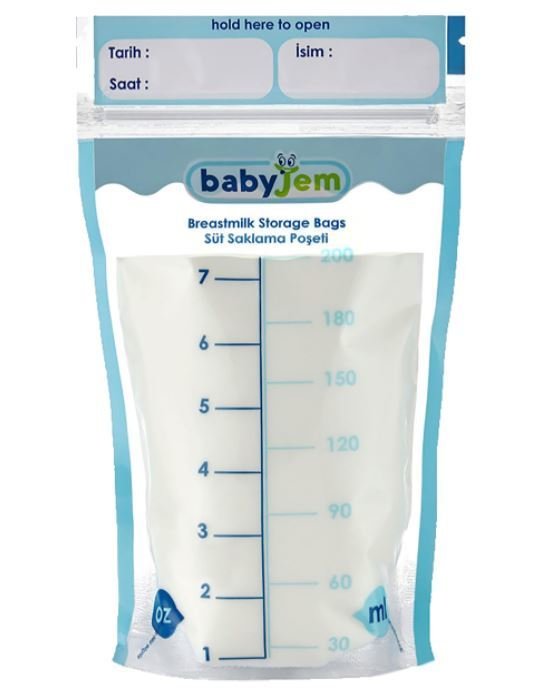 Babyjem 25'li Süt Saklama Poşeti