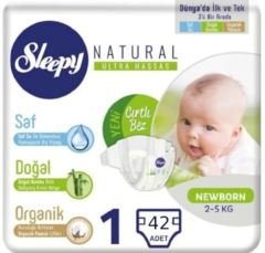 Sleepy Yenidoğan Bebek Bezi 1 Numara 42'li