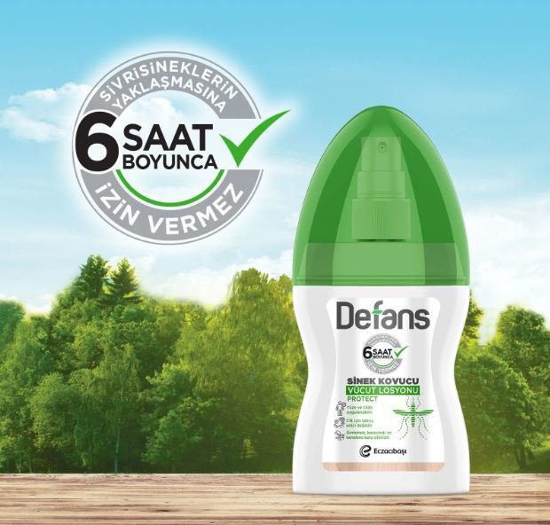 Defans Protect Sinek Kovucu Vücut Losyonu 100 Ml